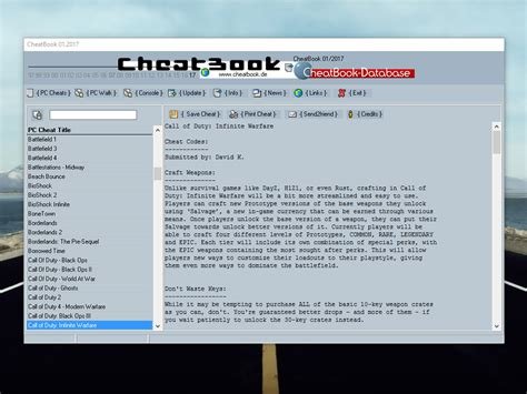 CheatBook Issue + CheatBook