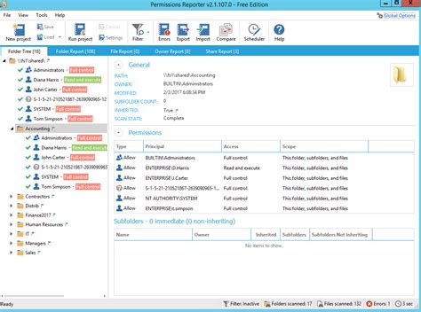 NTFS Permissions Reporter 4.0.484.0